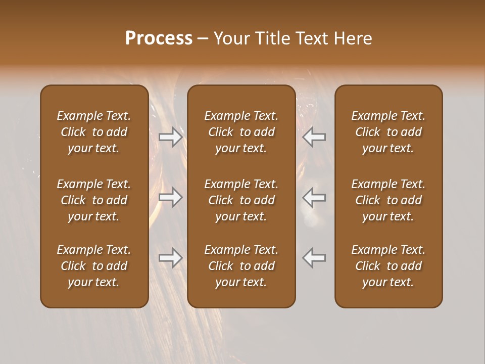 Wood Frozen Liquid PowerPoint Template