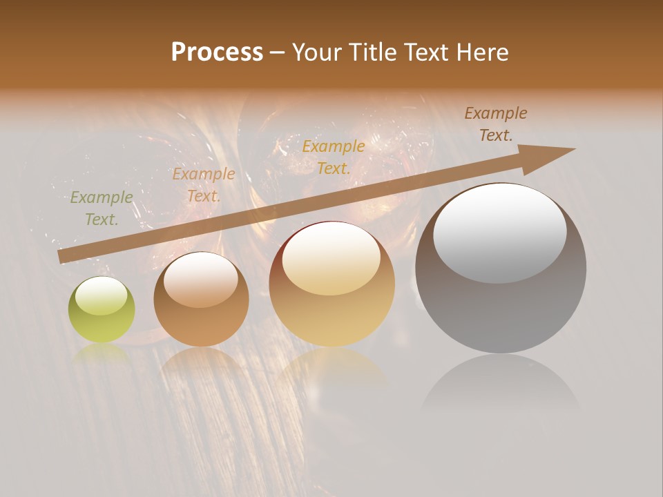 Wood Frozen Liquid PowerPoint Template