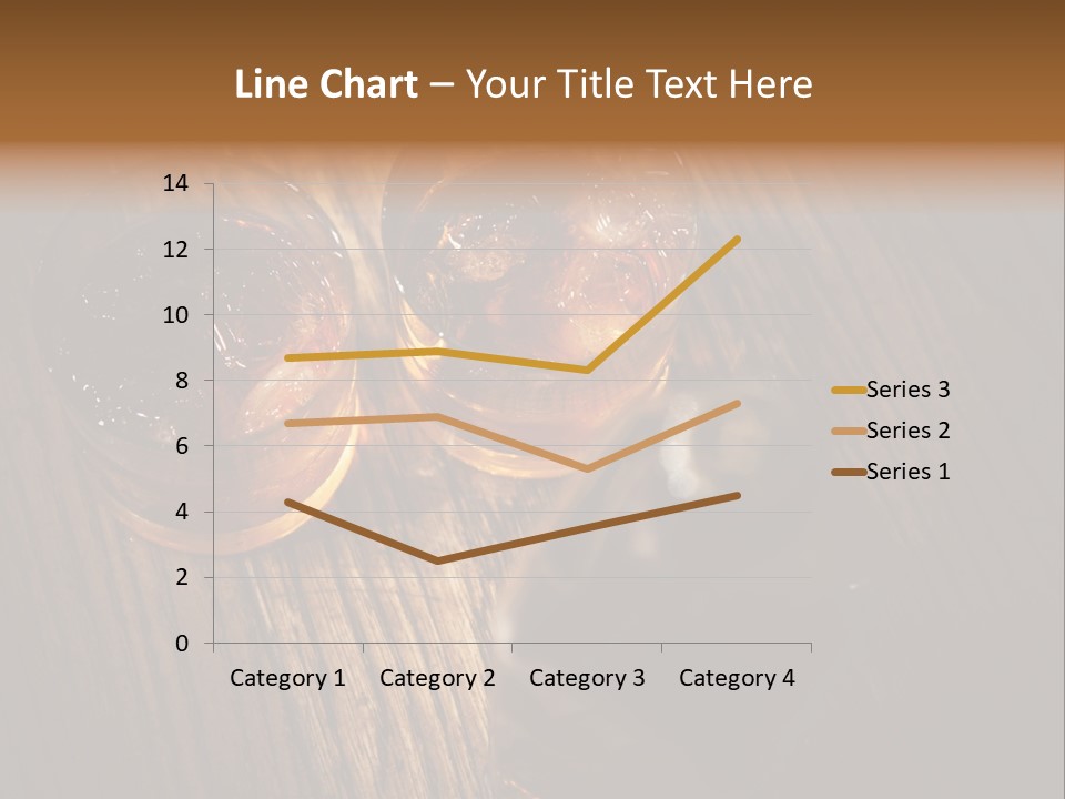 Wood Frozen Liquid PowerPoint Template