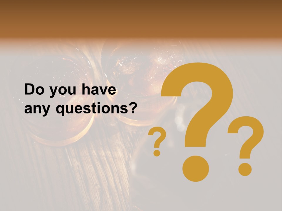 Wood Frozen Liquid PowerPoint Template