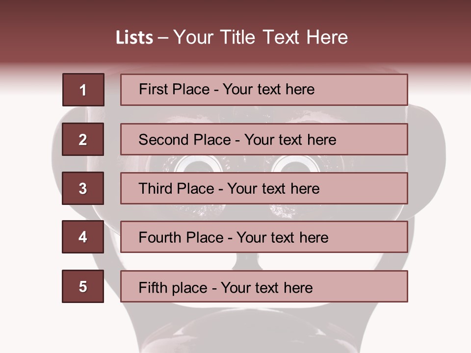 Surprise Face Viewer PowerPoint Template