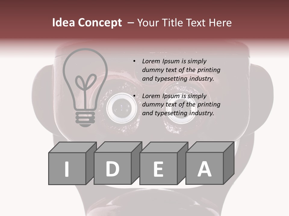 Surprise Face Viewer PowerPoint Template