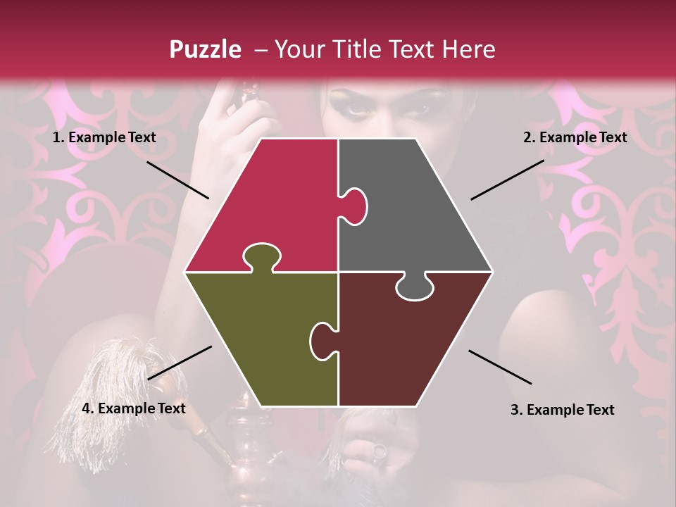 Desire Glamour Looking PowerPoint Template