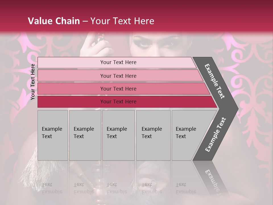Desire Glamour Looking PowerPoint Template