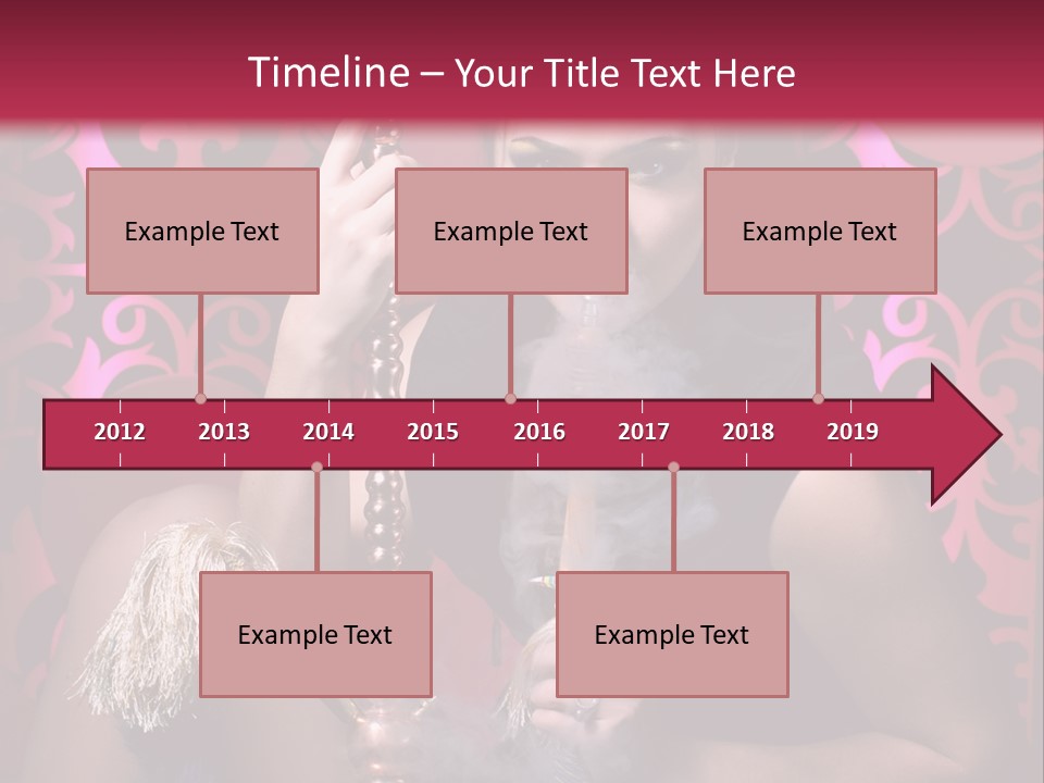 Desire Glamour Looking PowerPoint Template