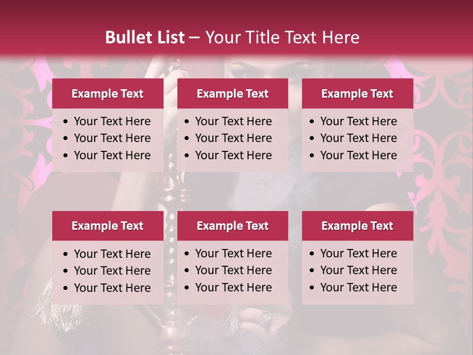 Desire Glamour Looking PowerPoint Template