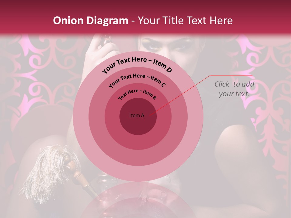 Desire Glamour Looking PowerPoint Template