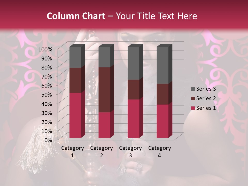 Desire Glamour Looking PowerPoint Template