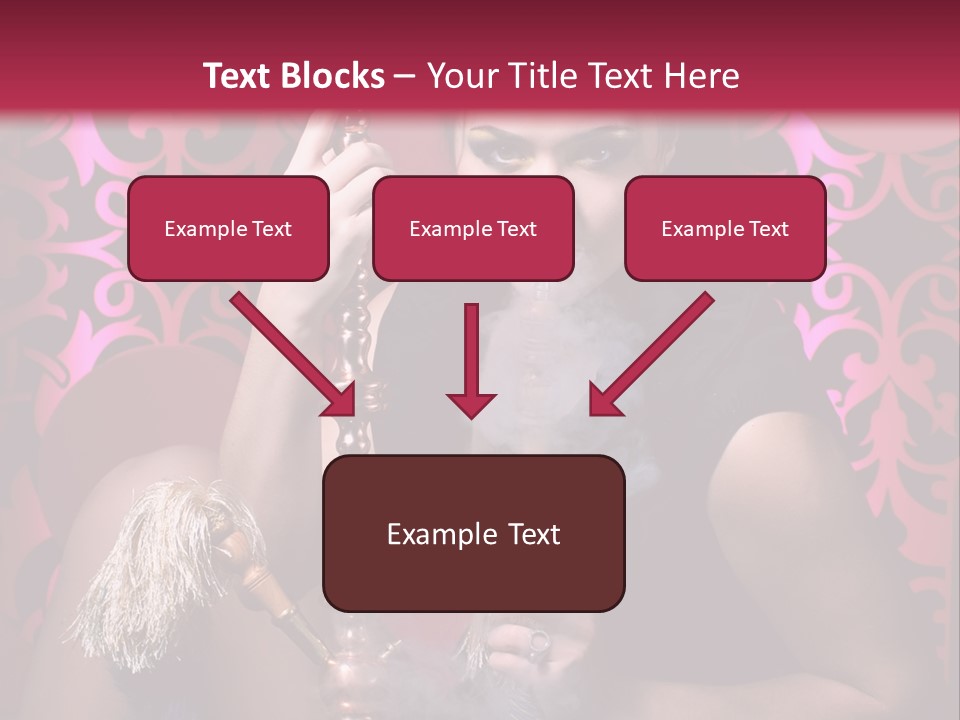 Desire Glamour Looking PowerPoint Template