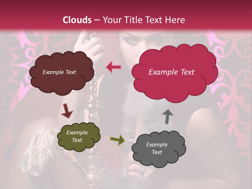 Desire Glamour Looking PowerPoint Template