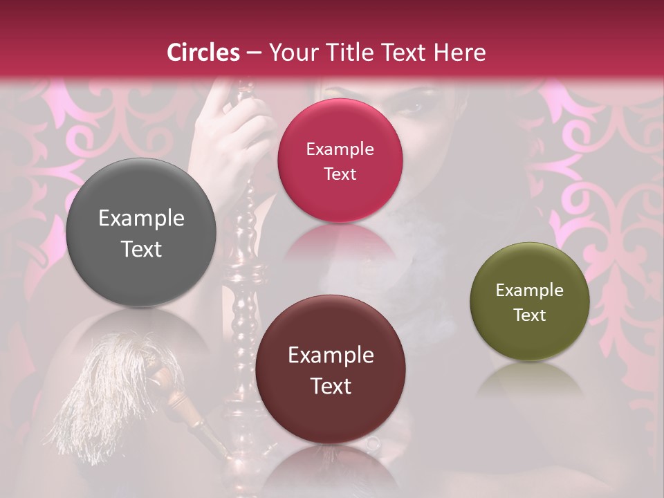 Desire Glamour Looking PowerPoint Template