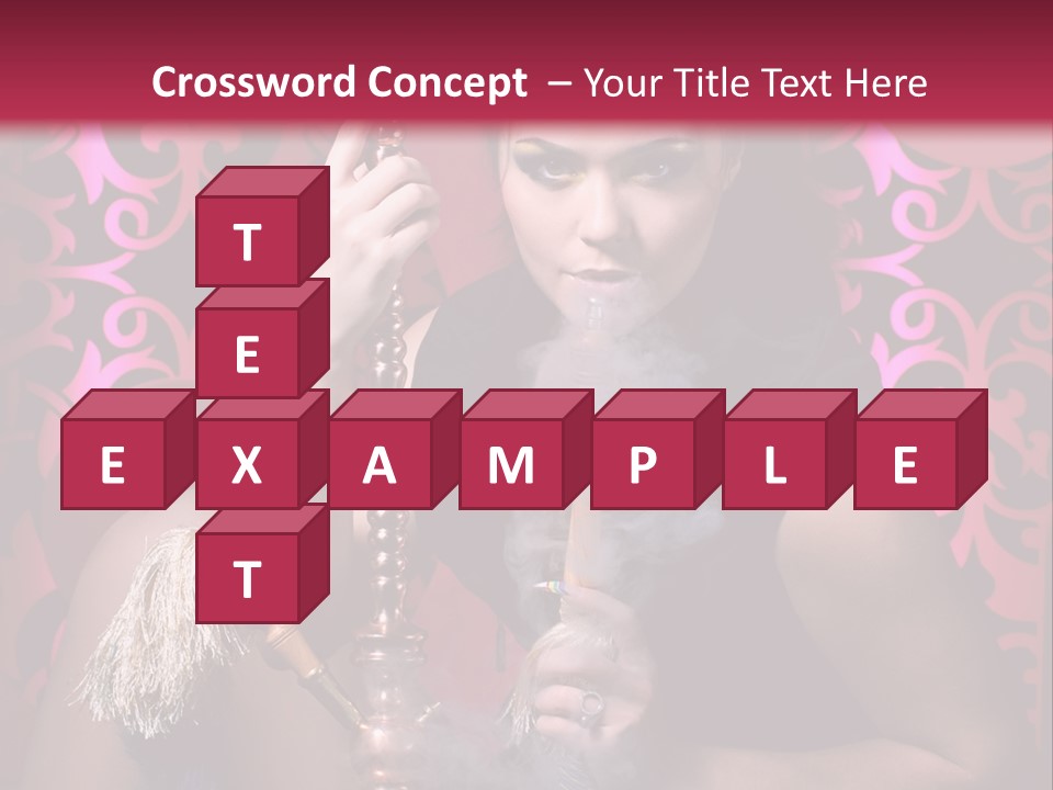 Desire Glamour Looking PowerPoint Template