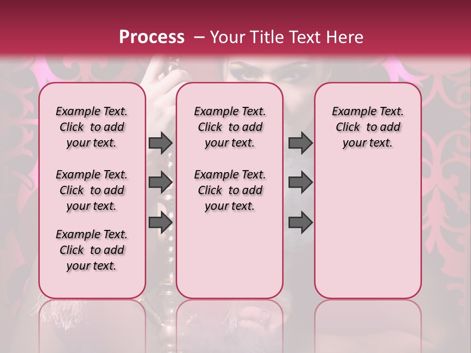 Desire Glamour Looking PowerPoint Template