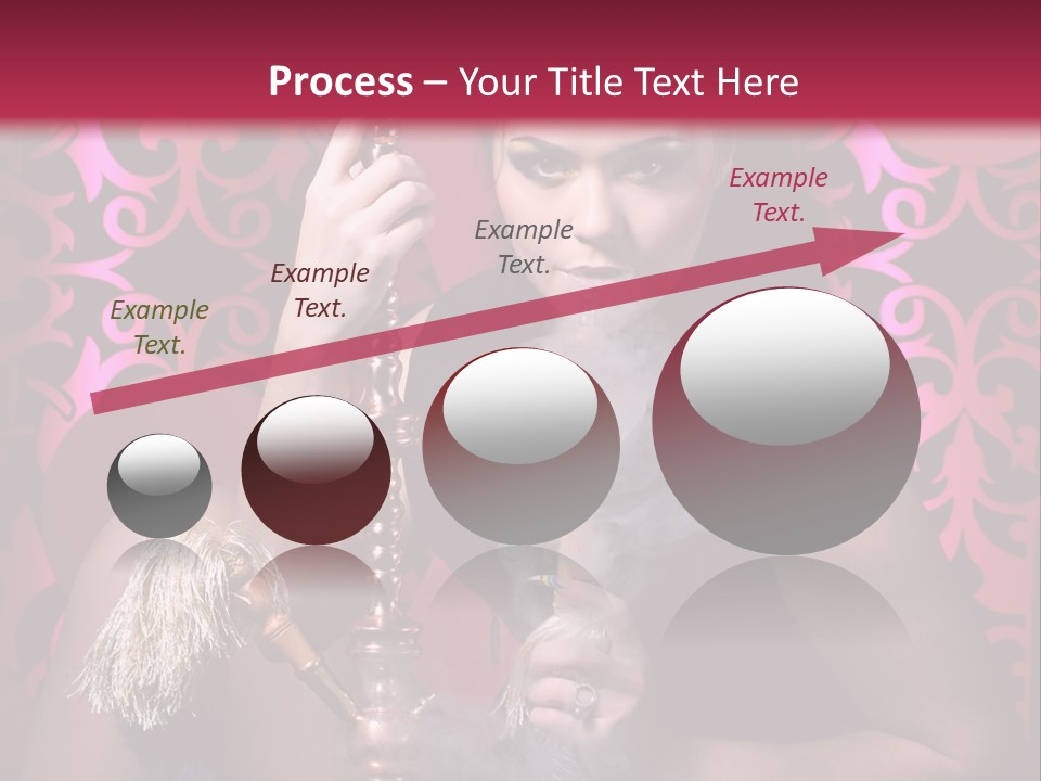 Desire Glamour Looking PowerPoint Template