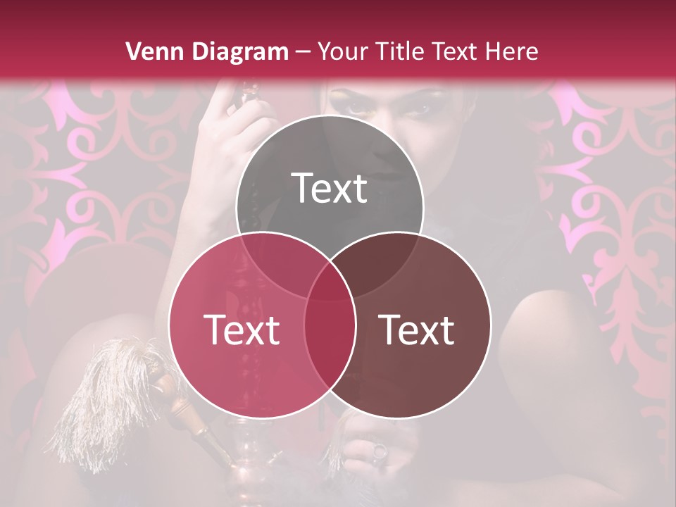 Desire Glamour Looking PowerPoint Template