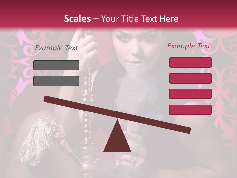 Desire Glamour Looking PowerPoint Template