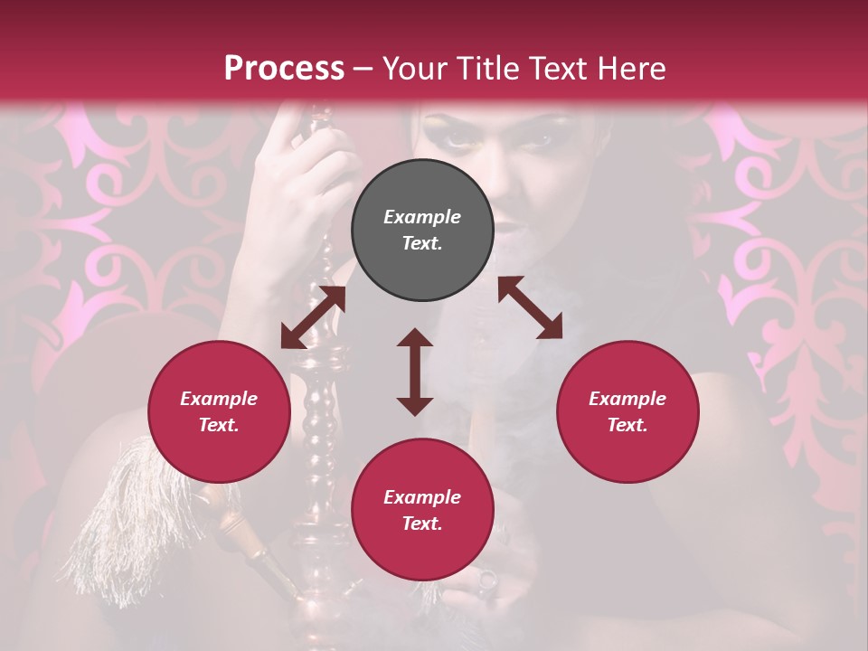 Desire Glamour Looking PowerPoint Template