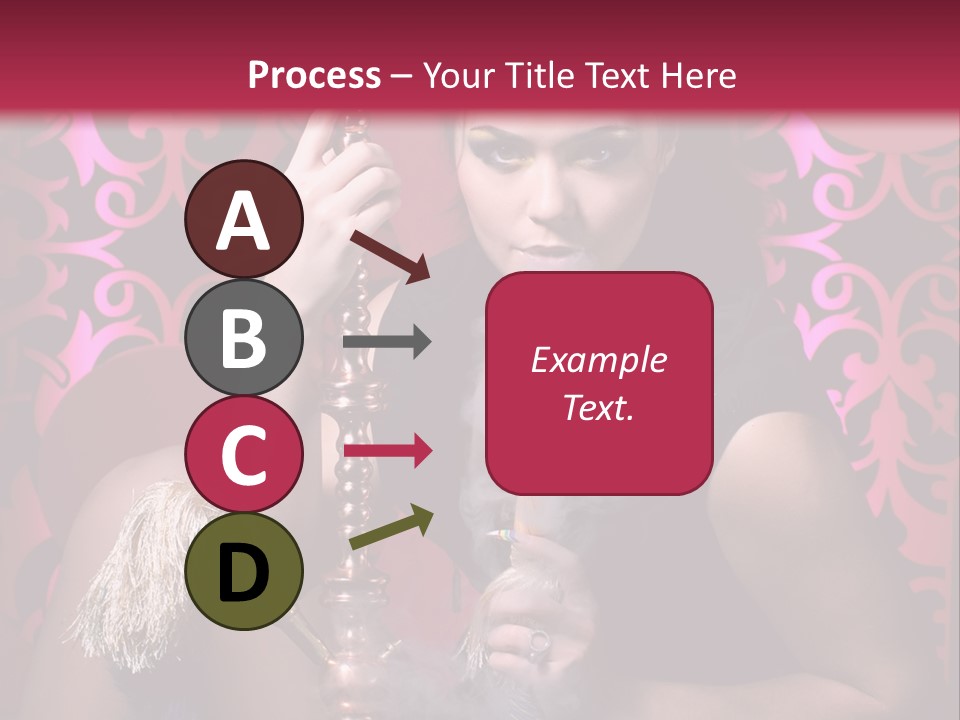 Desire Glamour Looking PowerPoint Template