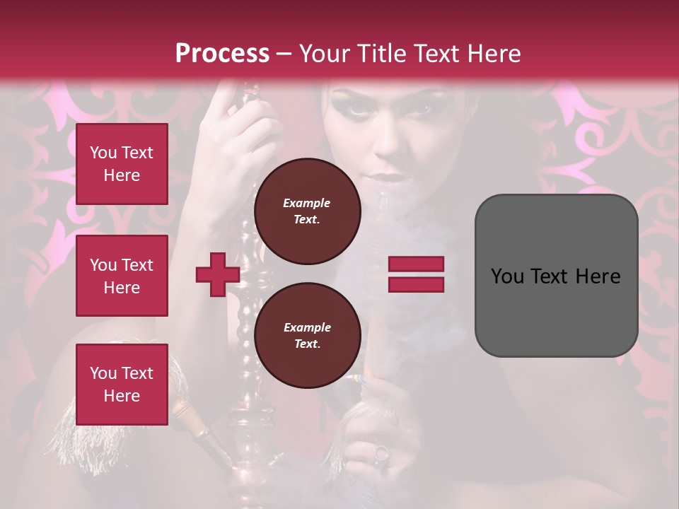 Desire Glamour Looking PowerPoint Template