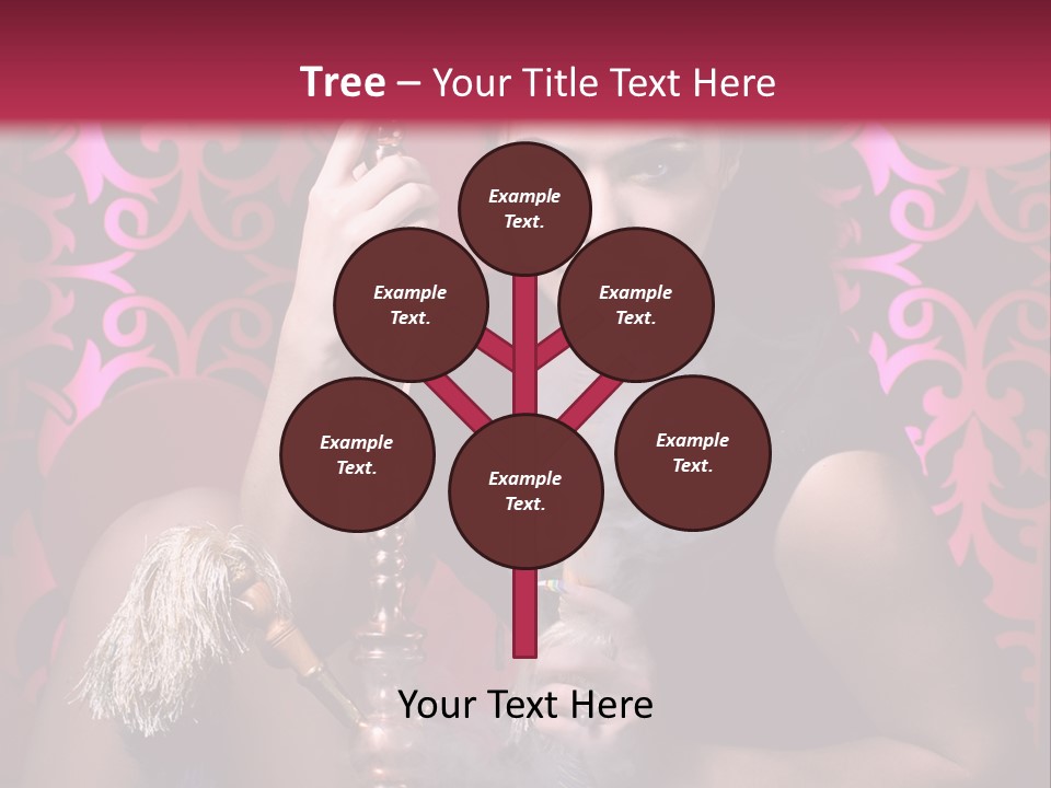 Desire Glamour Looking PowerPoint Template