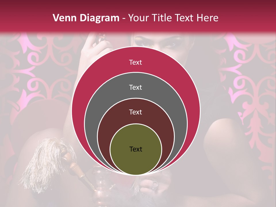Desire Glamour Looking PowerPoint Template