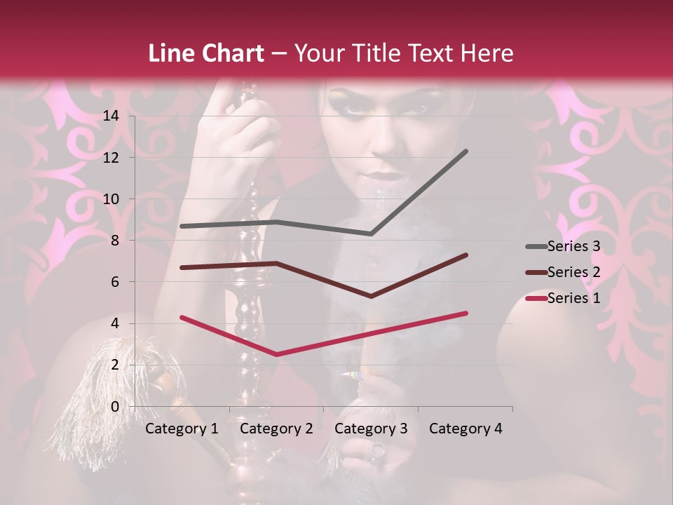 Desire Glamour Looking PowerPoint Template