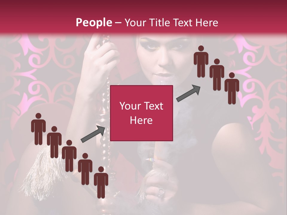 Desire Glamour Looking PowerPoint Template