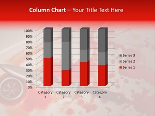 A Knife Sitting On Top Of A Sink Covered In Blood PowerPoint Template