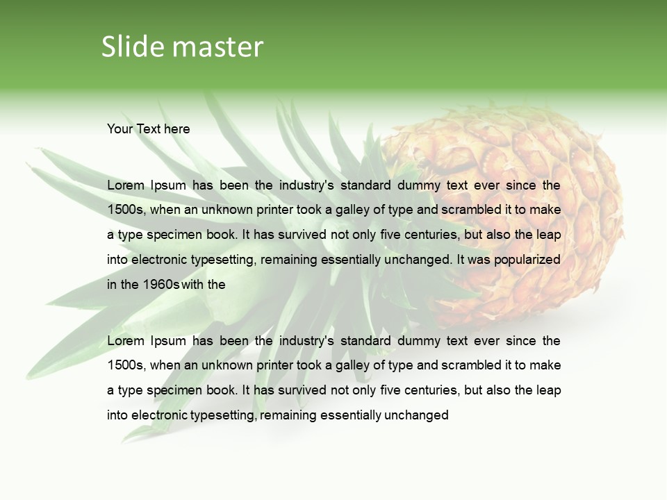 Orange Antioxidant Juice PowerPoint Template