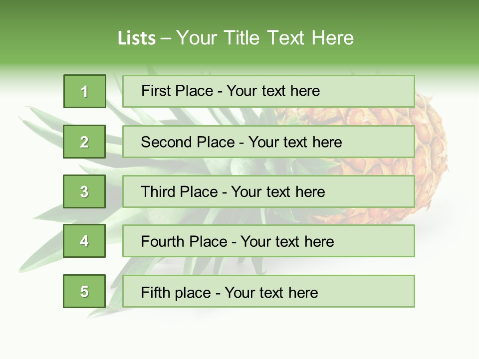 Orange Antioxidant Juice PowerPoint Template