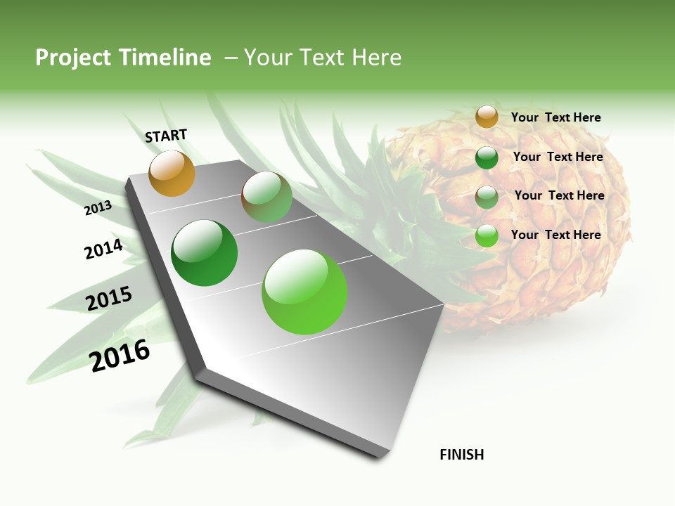 Orange Antioxidant Juice PowerPoint Template