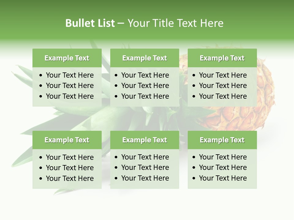 Orange Antioxidant Juice PowerPoint Template