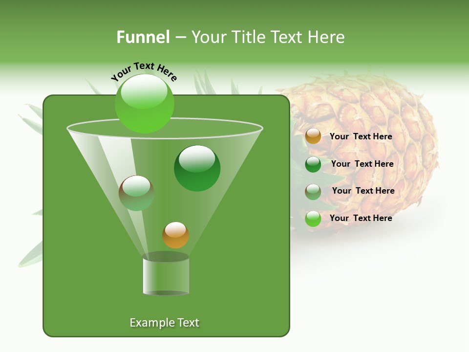 Orange Antioxidant Juice PowerPoint Template