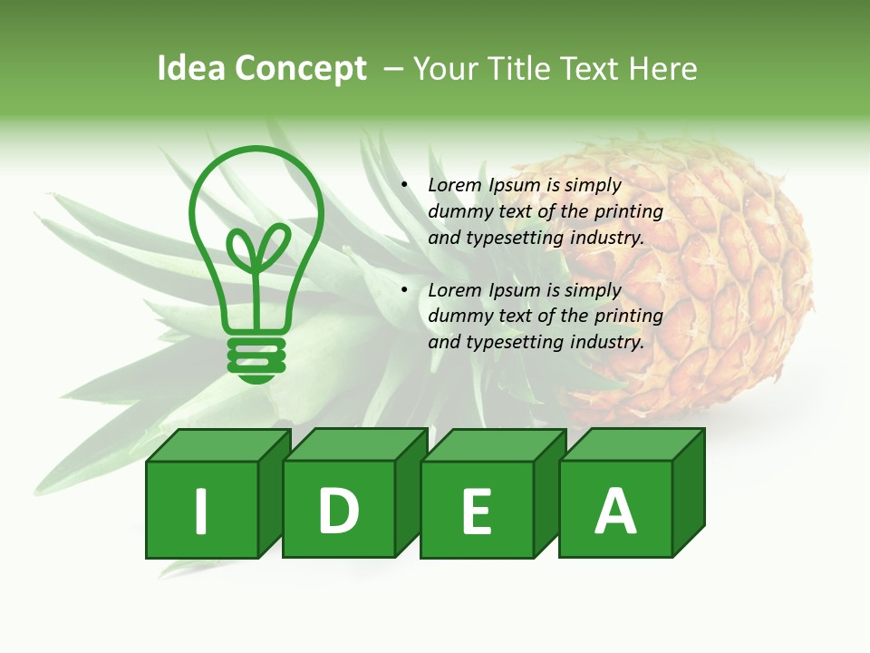 Orange Antioxidant Juice PowerPoint Template