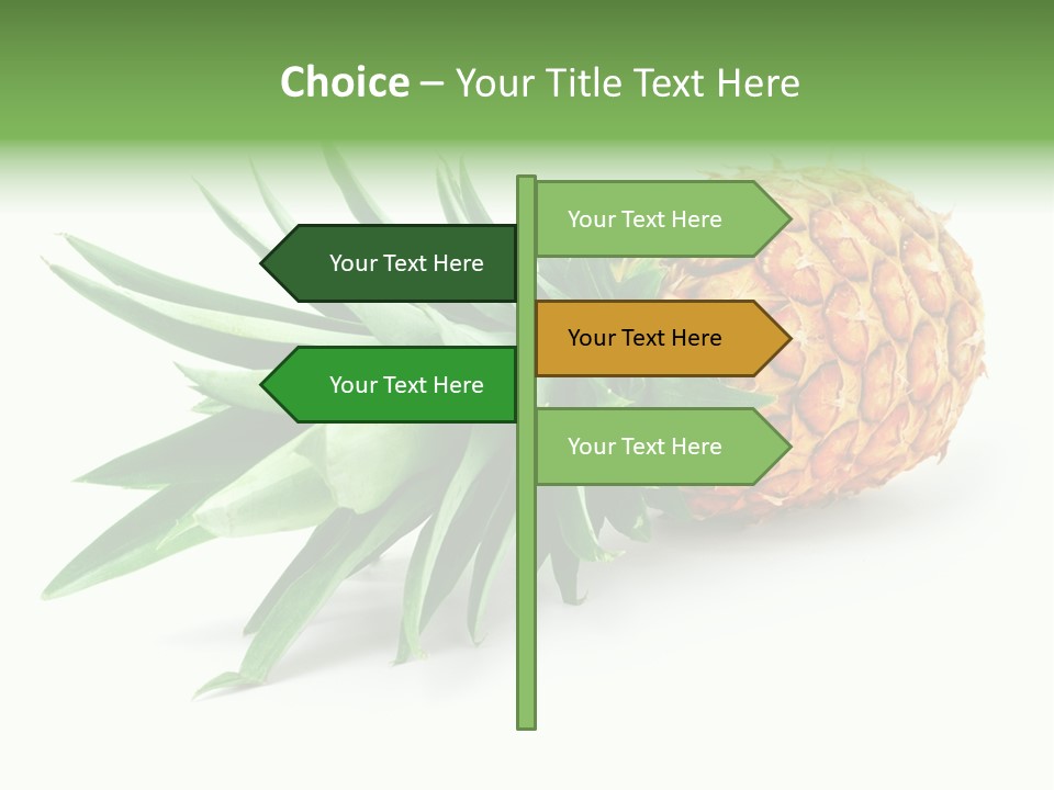 Orange Antioxidant Juice PowerPoint Template