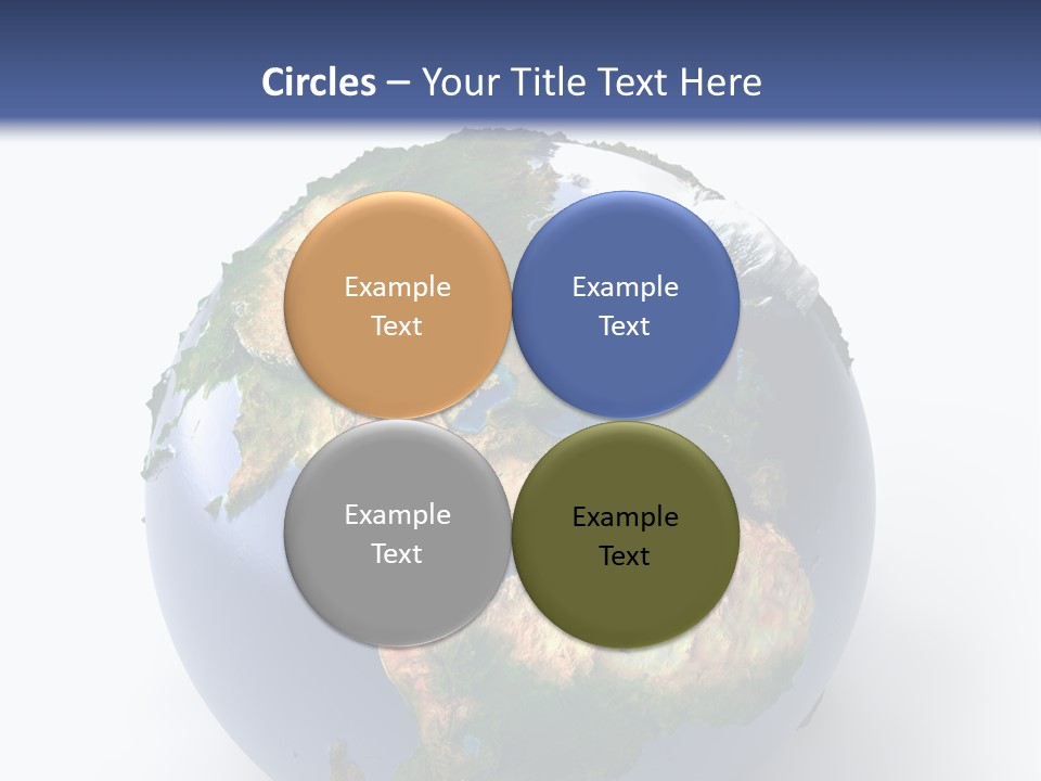 Sahara Nature Map PowerPoint Template