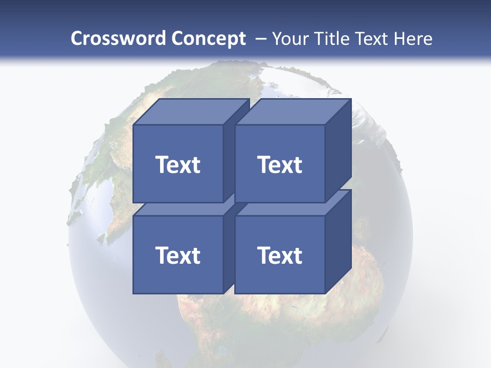 Sahara Nature Map PowerPoint Template