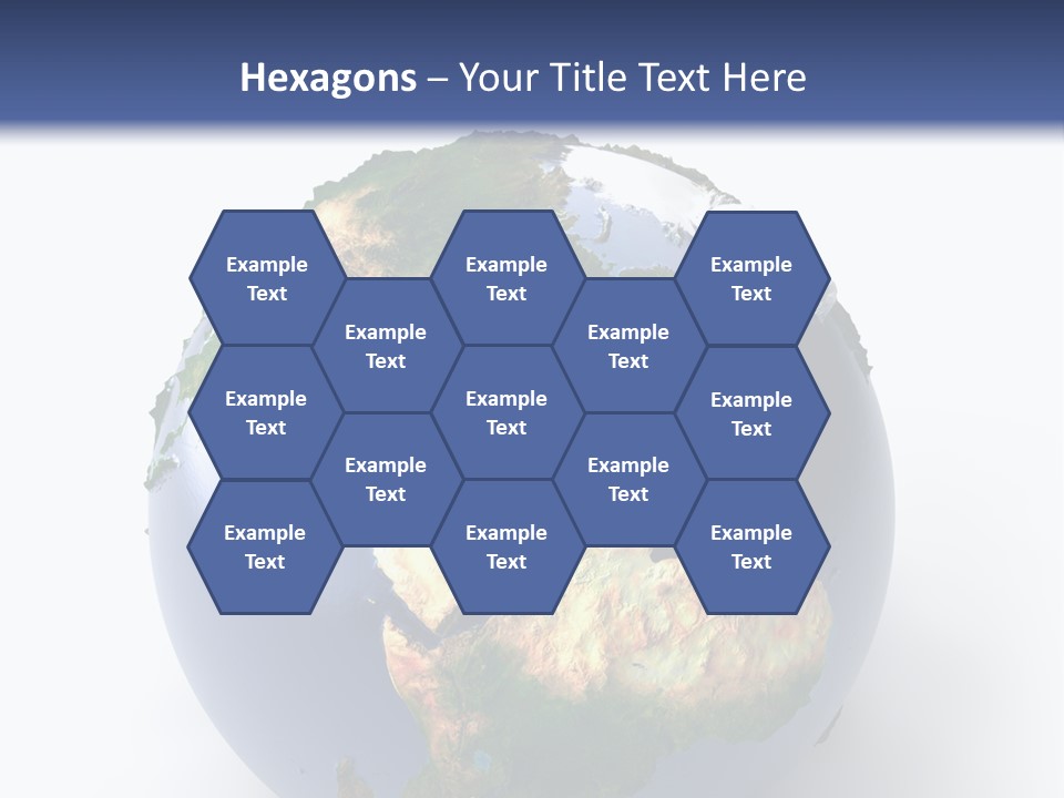 Sahara Nature Map PowerPoint Template