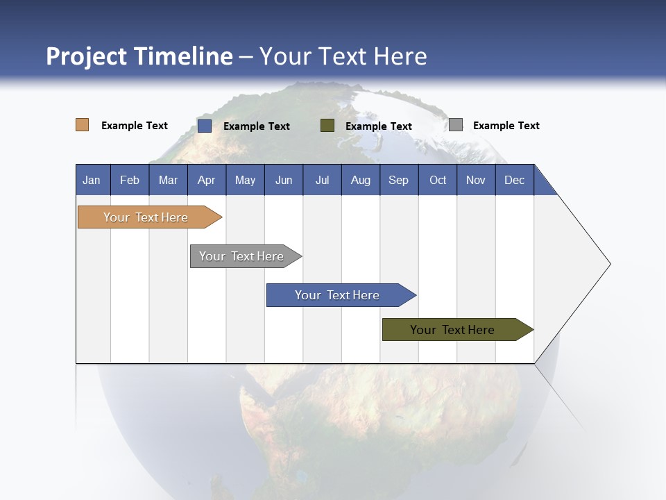 Sahara Nature Map PowerPoint Template