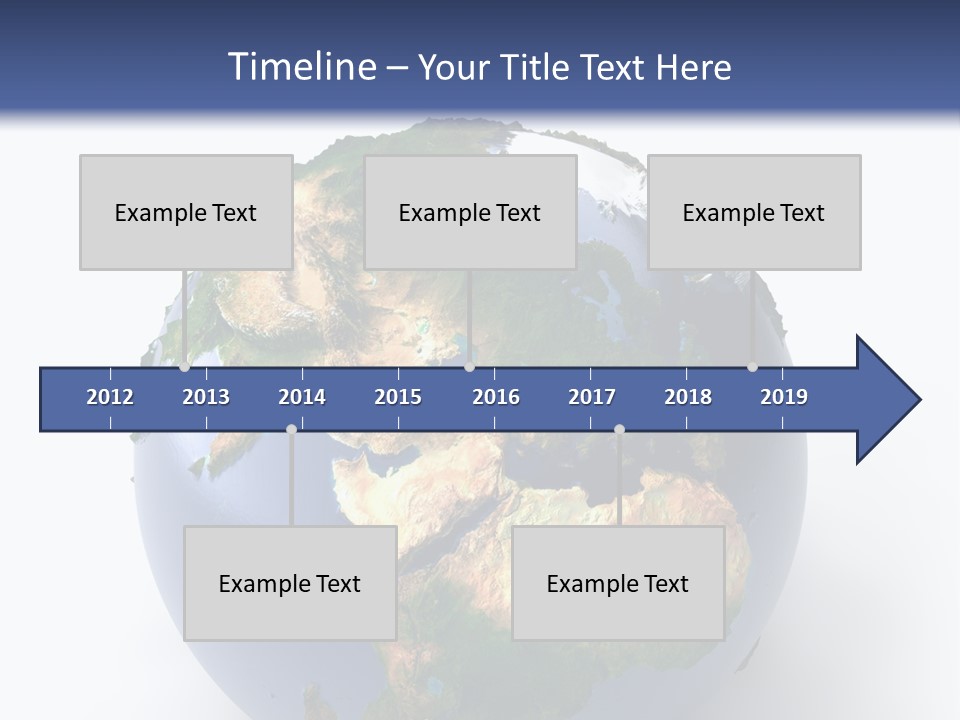Sahara Nature Map PowerPoint Template