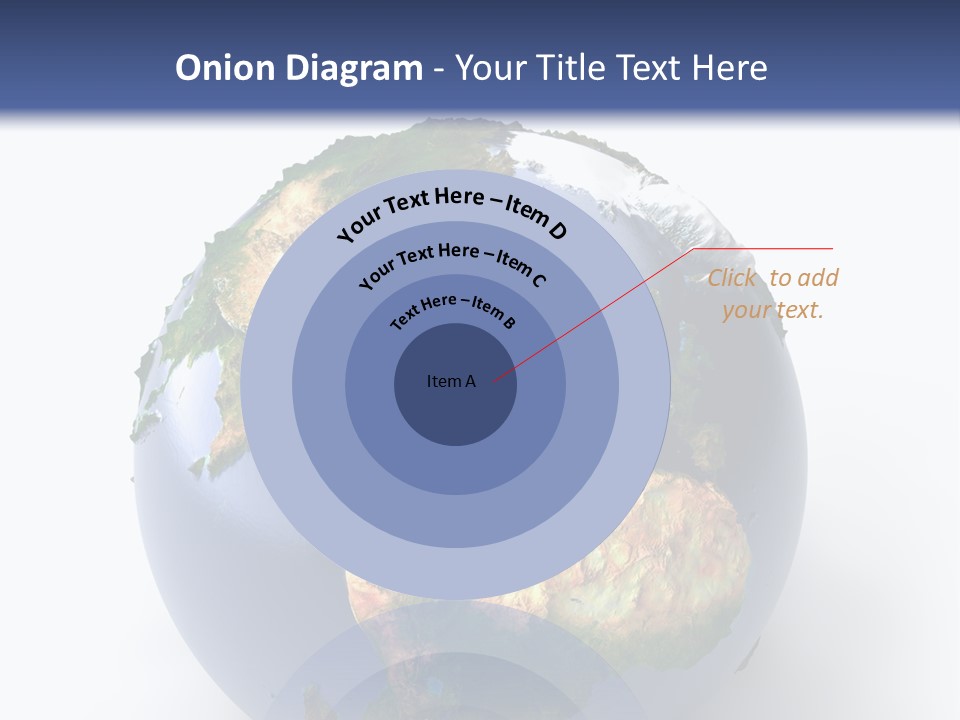 Sahara Nature Map PowerPoint Template