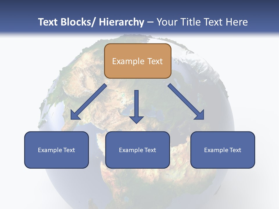 Sahara Nature Map PowerPoint Template
