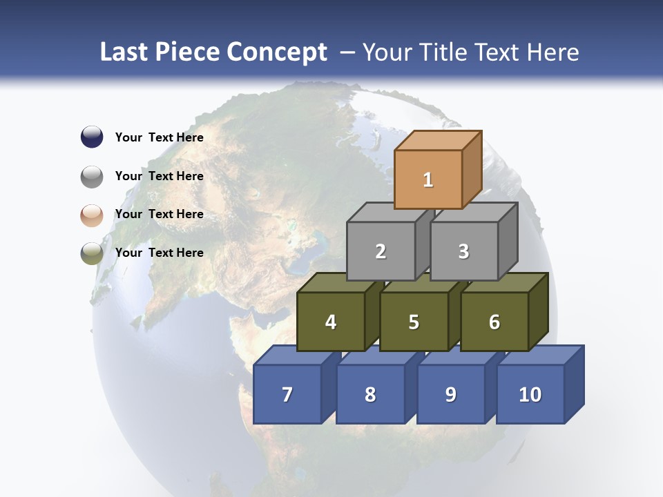 Sahara Nature Map PowerPoint Template
