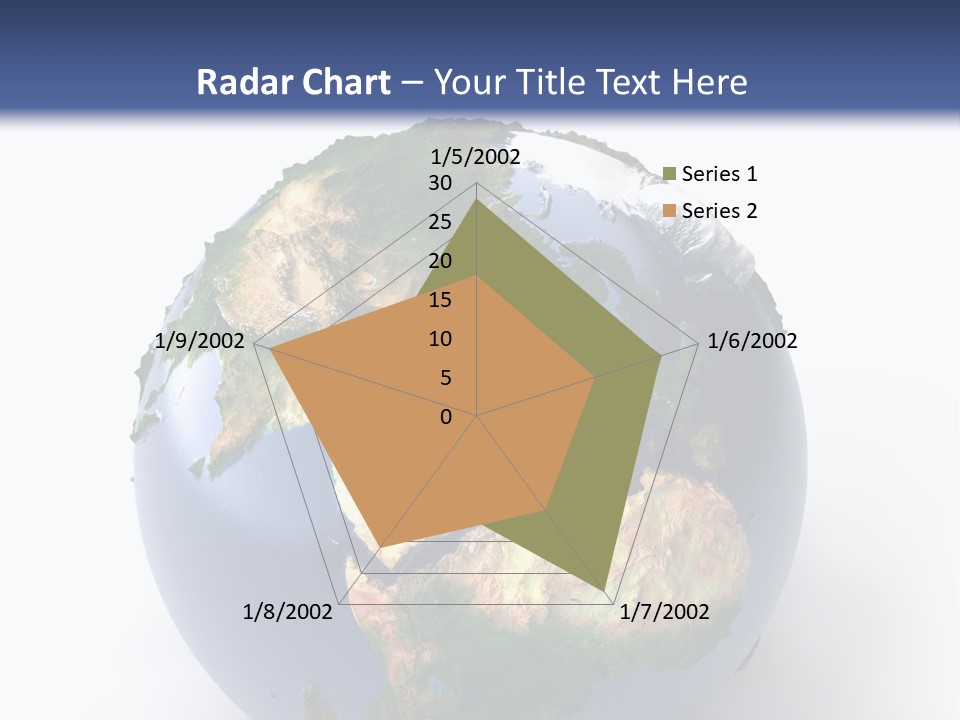 Sahara Nature Map PowerPoint Template