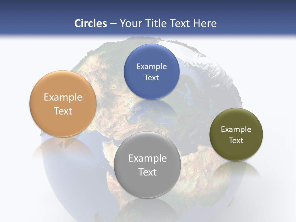 Sahara Nature Map PowerPoint Template