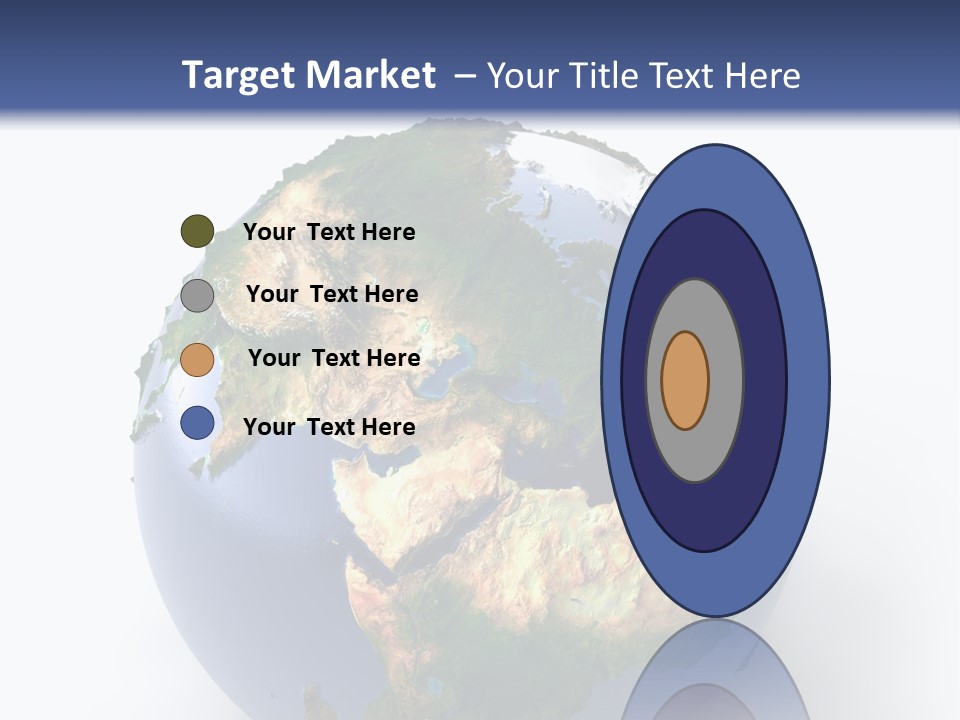 Sahara Nature Map PowerPoint Template