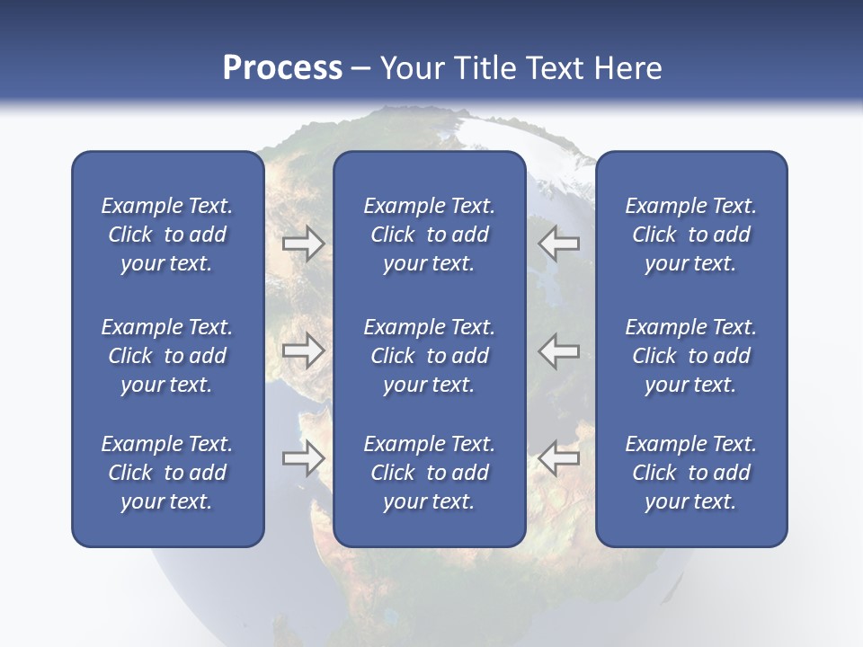 Sahara Nature Map PowerPoint Template