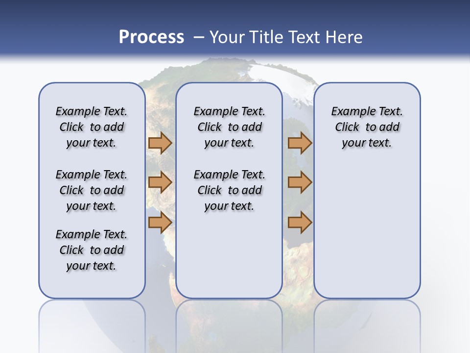 Sahara Nature Map PowerPoint Template