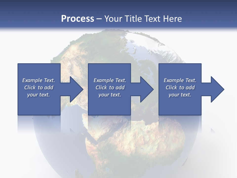 Sahara Nature Map PowerPoint Template