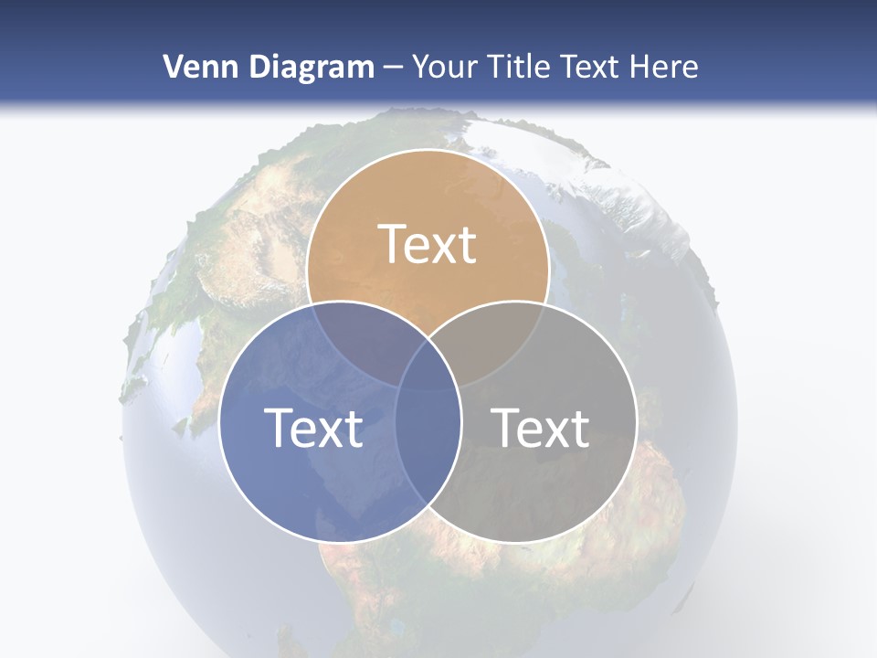 Sahara Nature Map PowerPoint Template